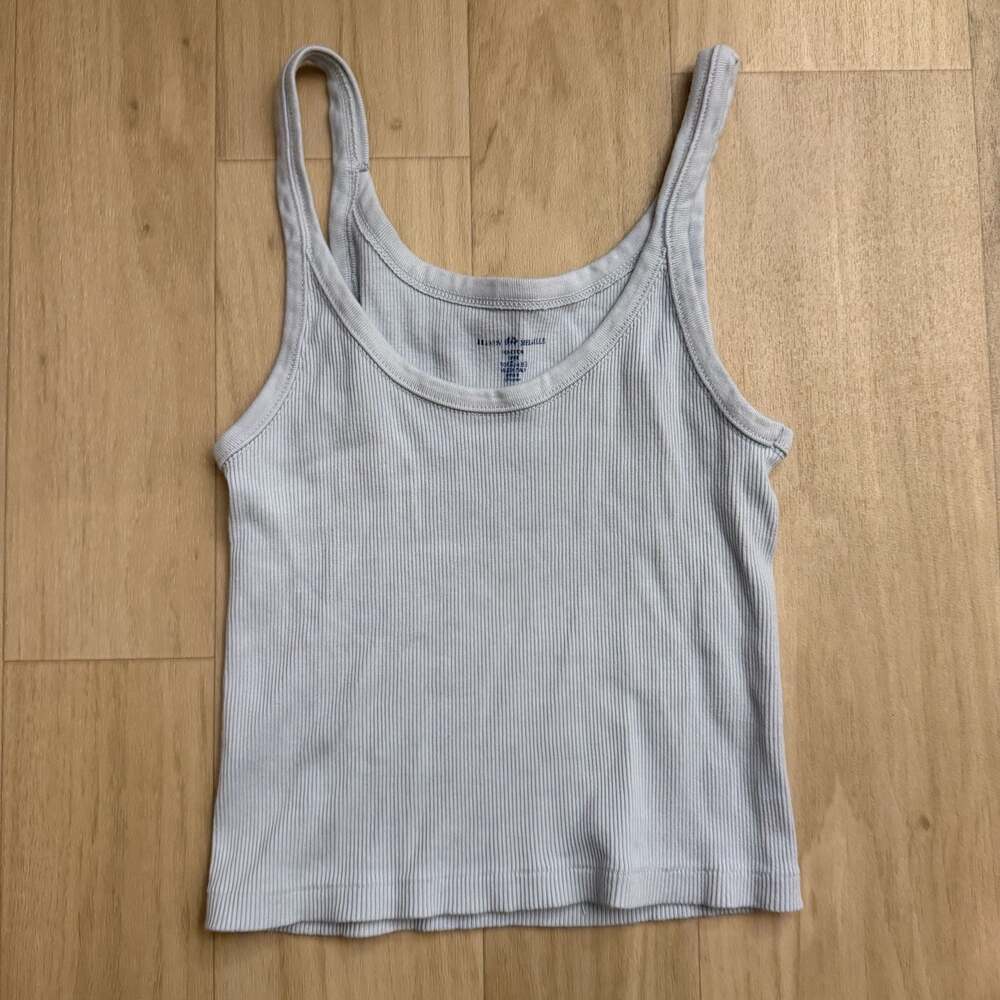 Brandy Melville Ribbed Cotton Tank Top